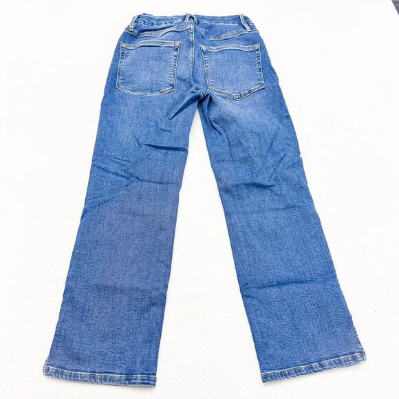 Good American Ankle Straight Leg Denim Jeans Size 4 / 27 GPSTSR873T - Picture 3 of 9